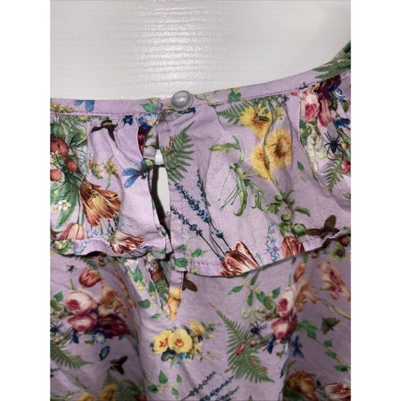 Hopeless Romantic Nightgown 1X/2X Cotton Victorian Ruffles Sleep Dress - Picture 7 of 9